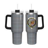 Gladstone Tartan Crest 40 oz Insulated Tumbler with Handle